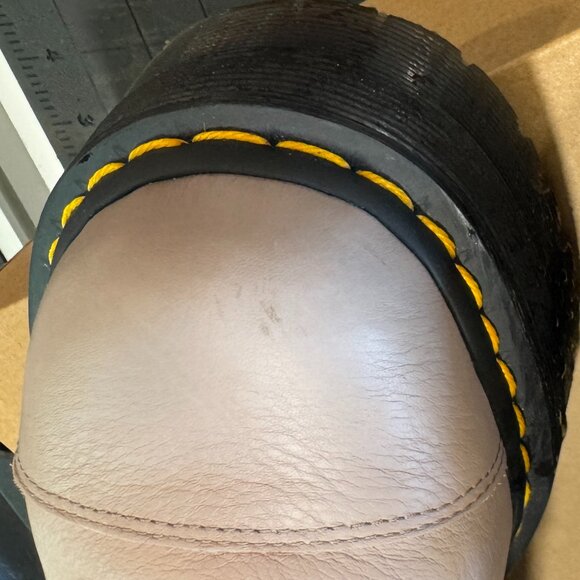 Leather Platform T-Bar Dr. Martens - Picture 9 of 9